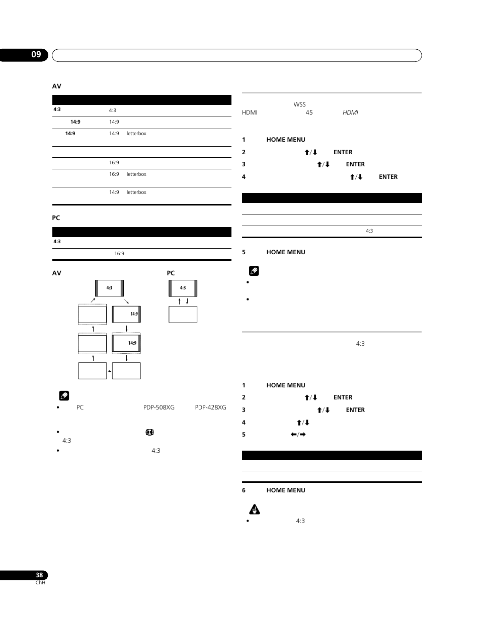 Pioneer PDP-428XG User Manual | Page 236 / 266