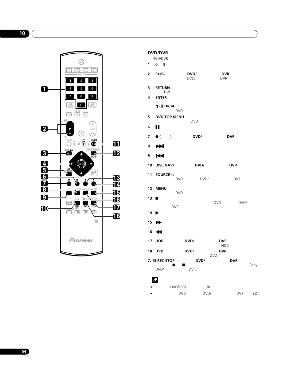 Pioneer PDP-428XG User Manual | Page 252 / 266