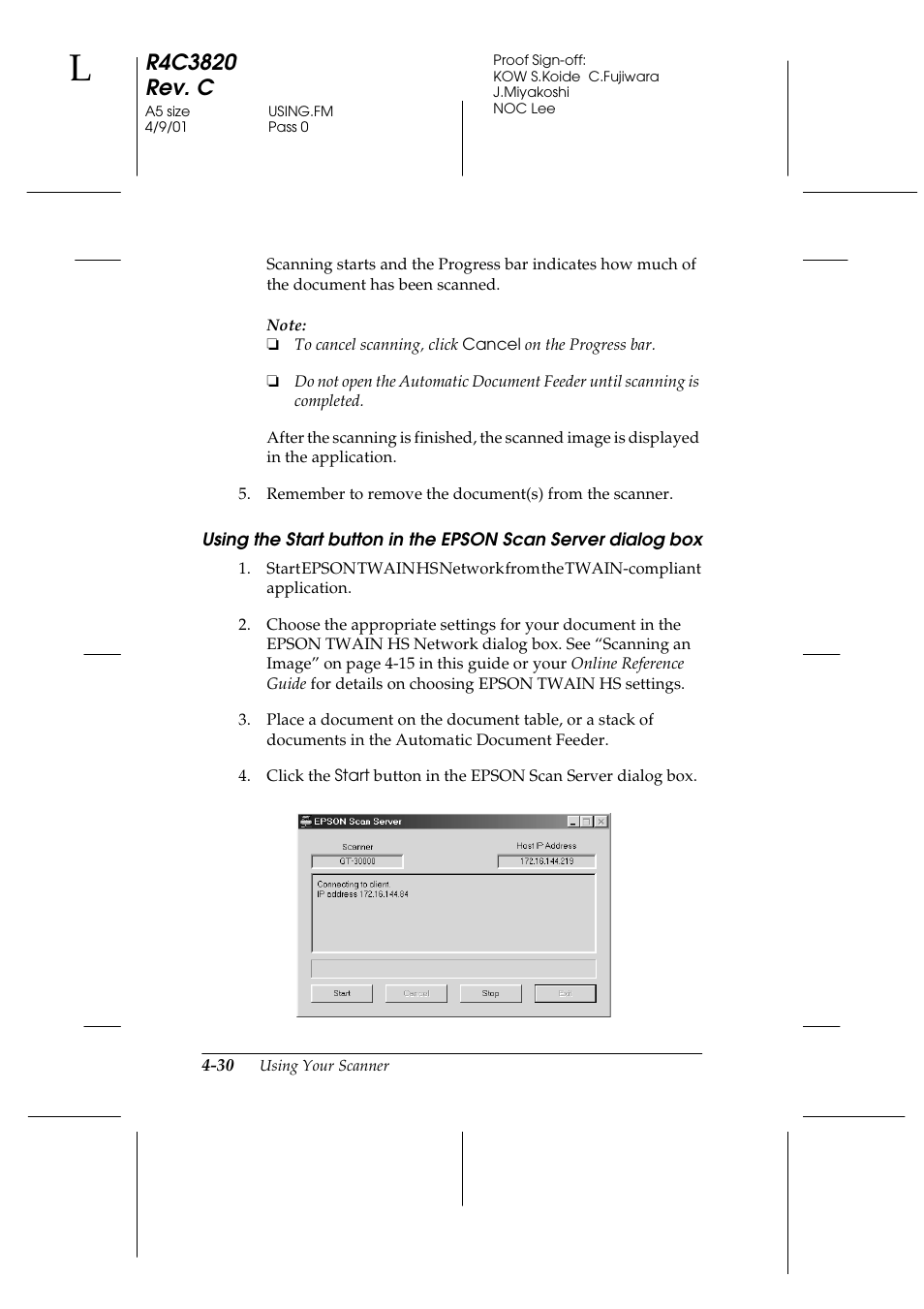 Epson GT-30000 User Manual | Page 114 / 140