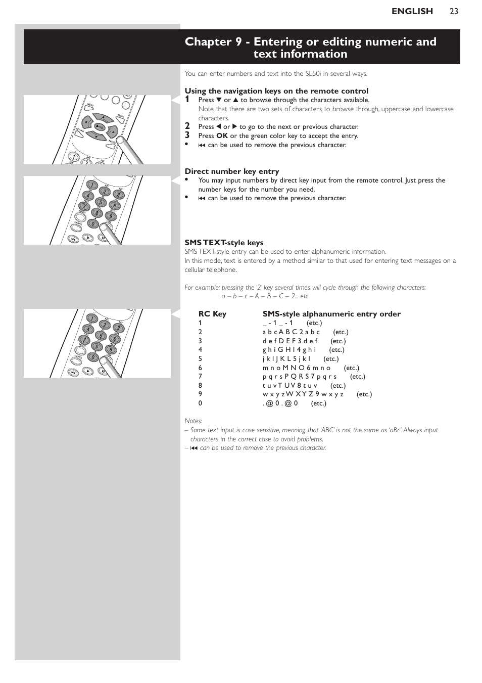 Philips SL50i User Manual | Page 23 / 45