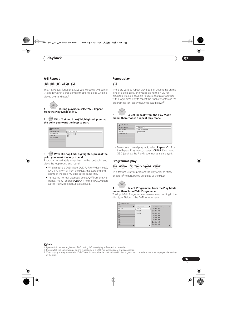 Playback 07 | Pioneer RCS-LX60D User Manual | Page 97 / 164