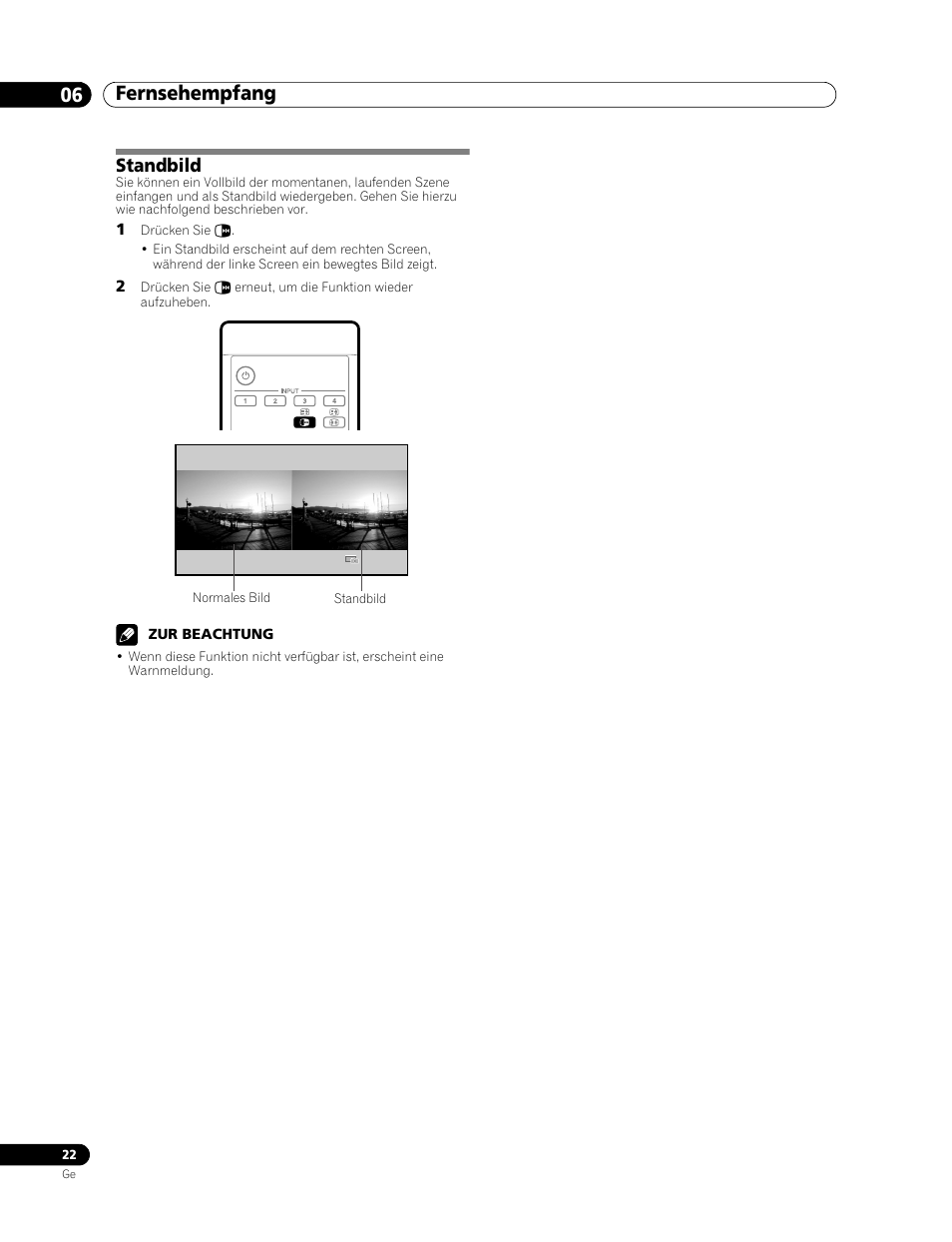 Standbild, Fernsehempfang 06 | Pioneer PDP-436RXE User Manual | Page 110 / 136