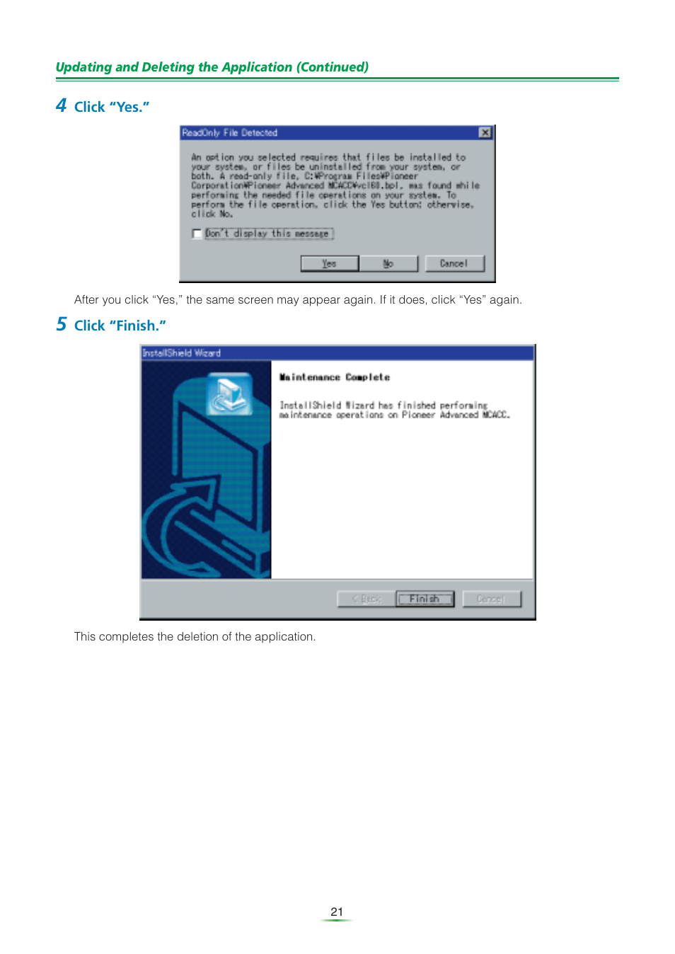 Pioneer VSA-AX10Ai User Manual | Page 21 / 25