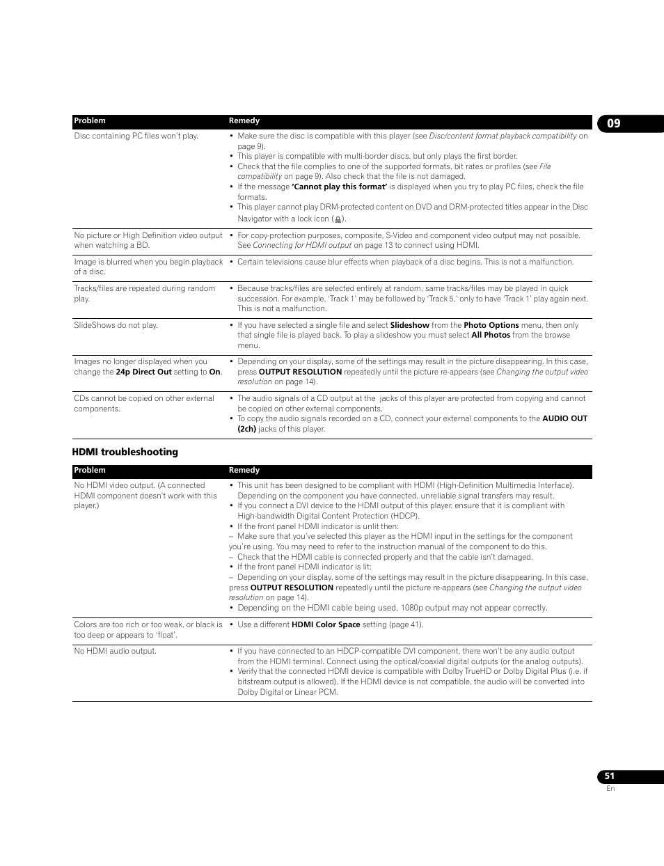 Pioneer BDP-95FD User Manual | Page 51 / 66