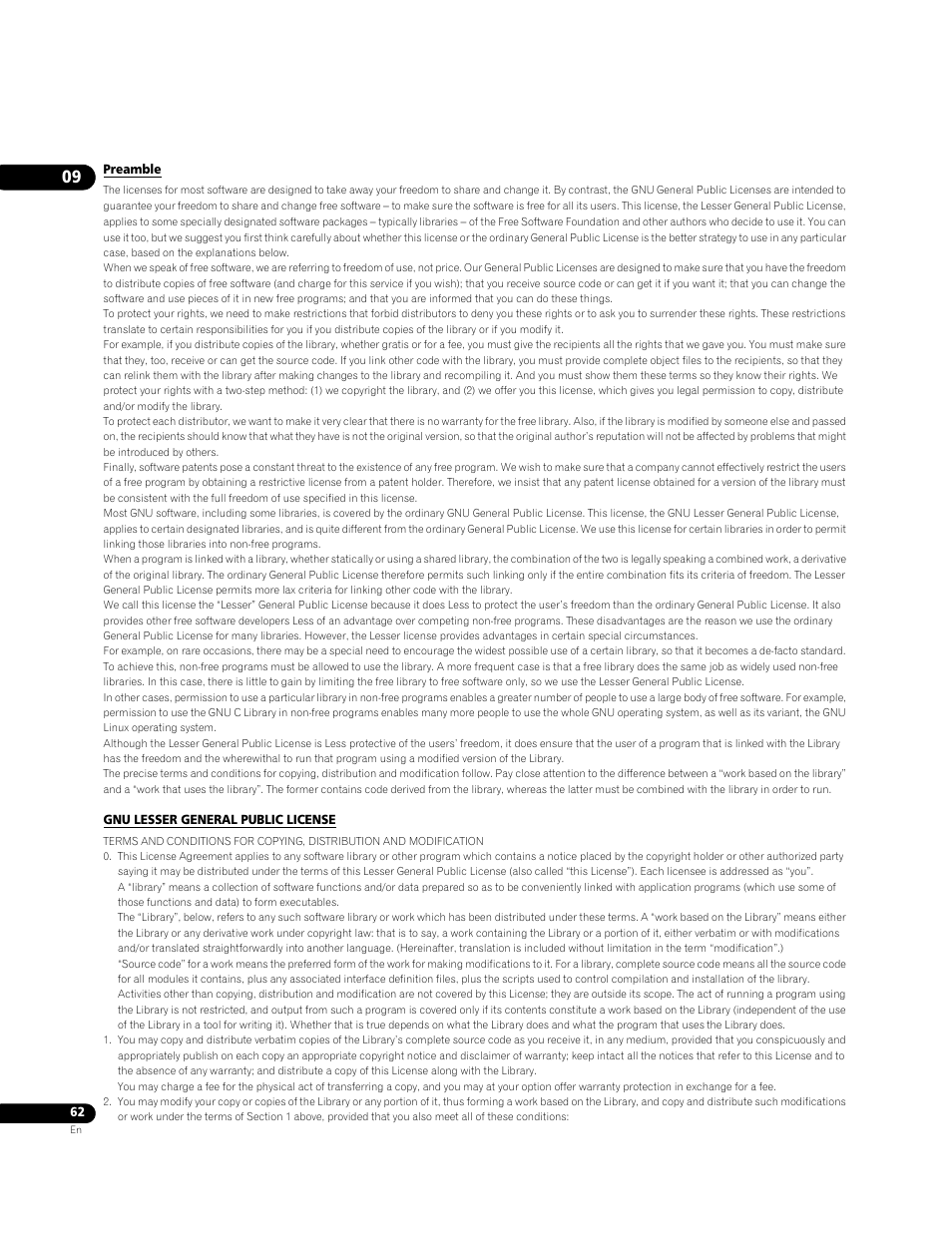 Pioneer BDP-95FD User Manual | Page 62 / 66