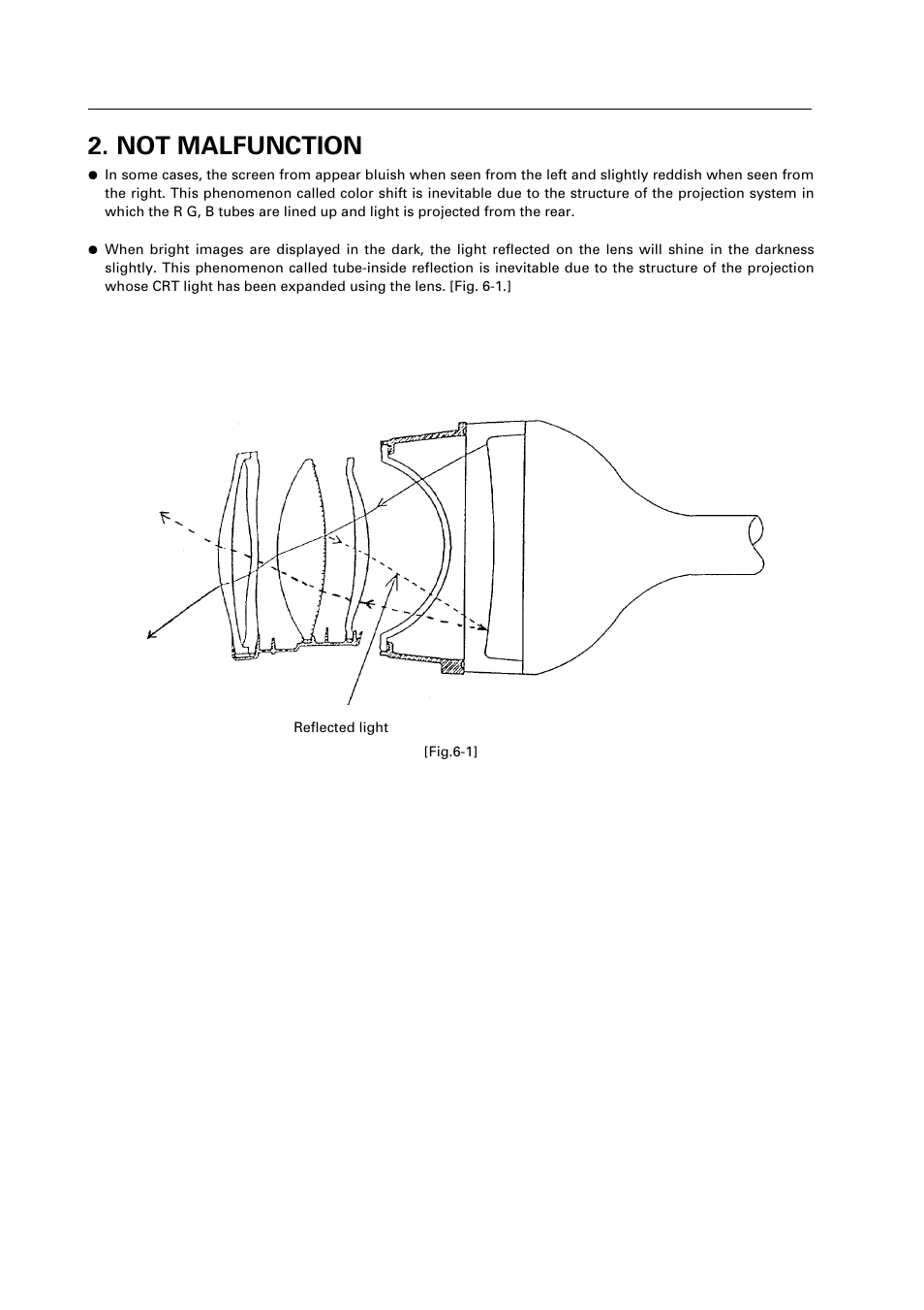 Not malfunction | Pioneer RM V2550BU User Manual | Page 158 / 201