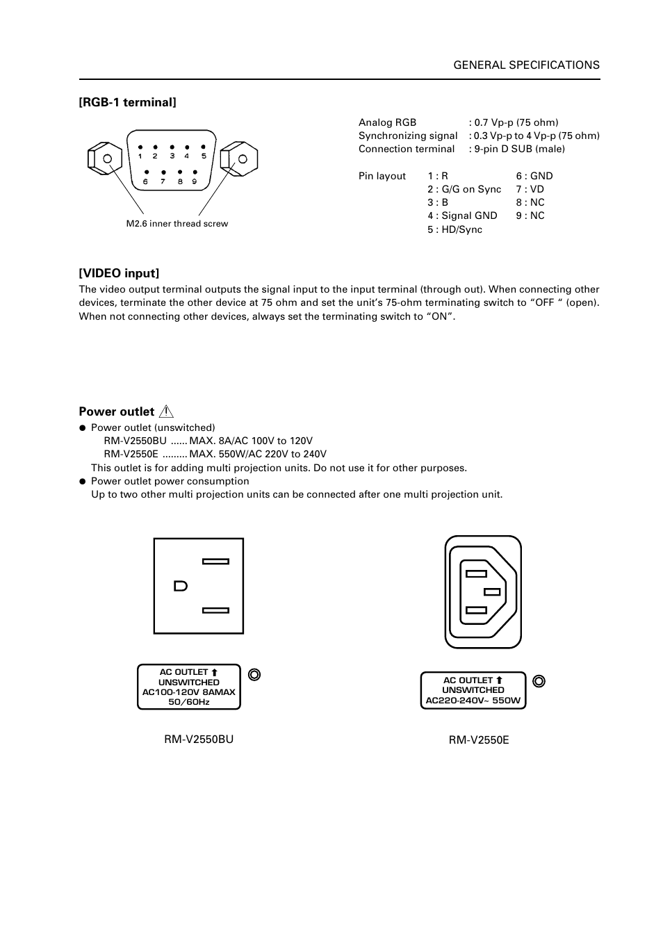Pioneer RM V2550BU User Manual | Page 23 / 201