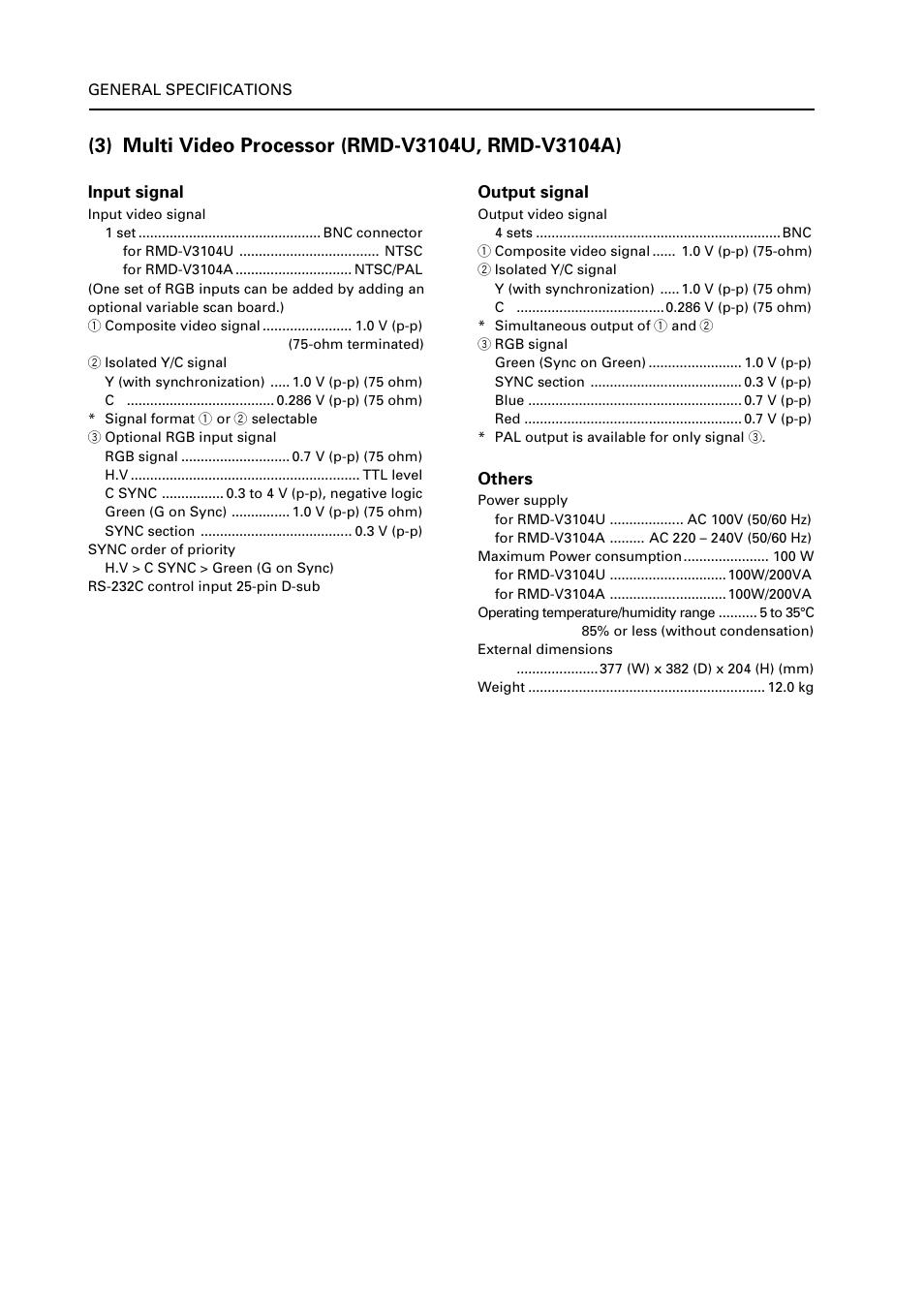Pioneer RM V2550BU User Manual | Page 24 / 201