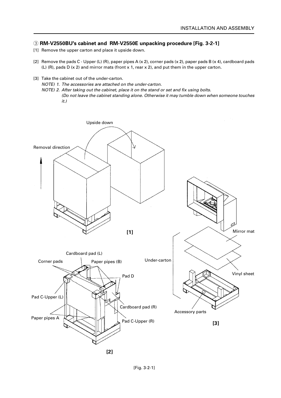 Pioneer RM V2550BU User Manual | Page 45 / 201