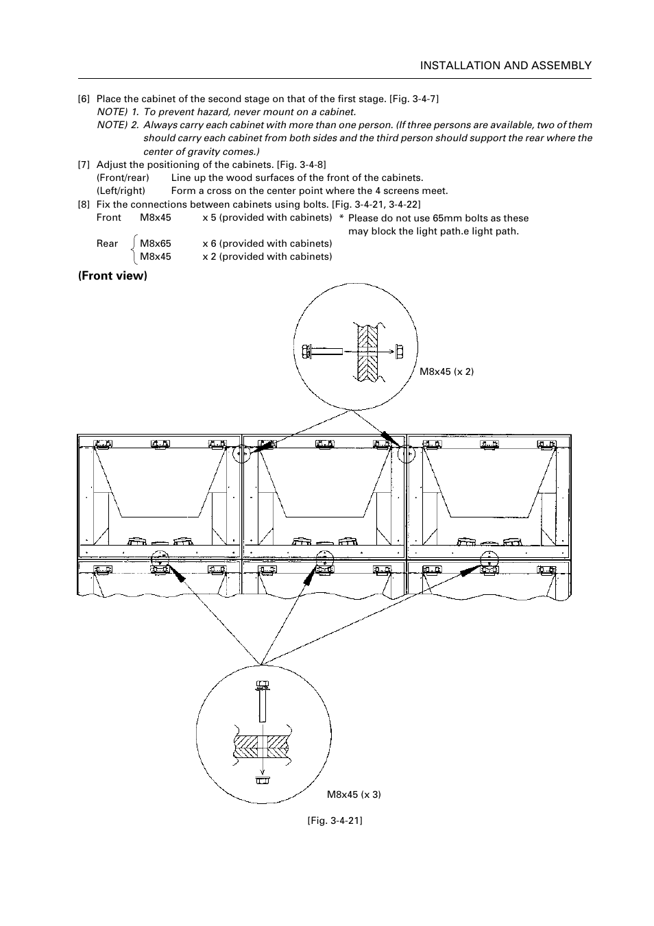 Pioneer RM V2550BU User Manual | Page 65 / 201