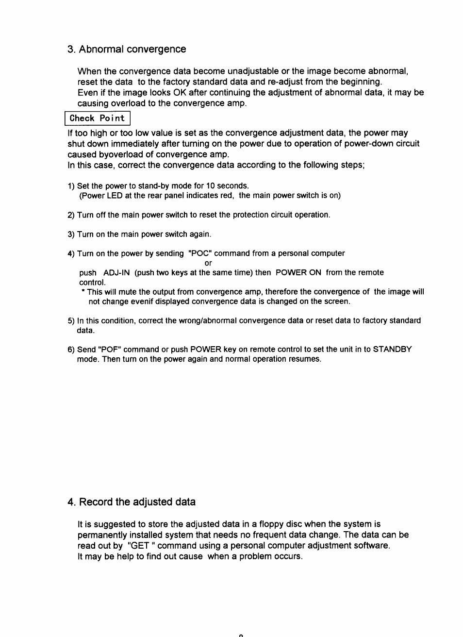 Pioneer RM V2550BU User Manual | Page 8 / 201