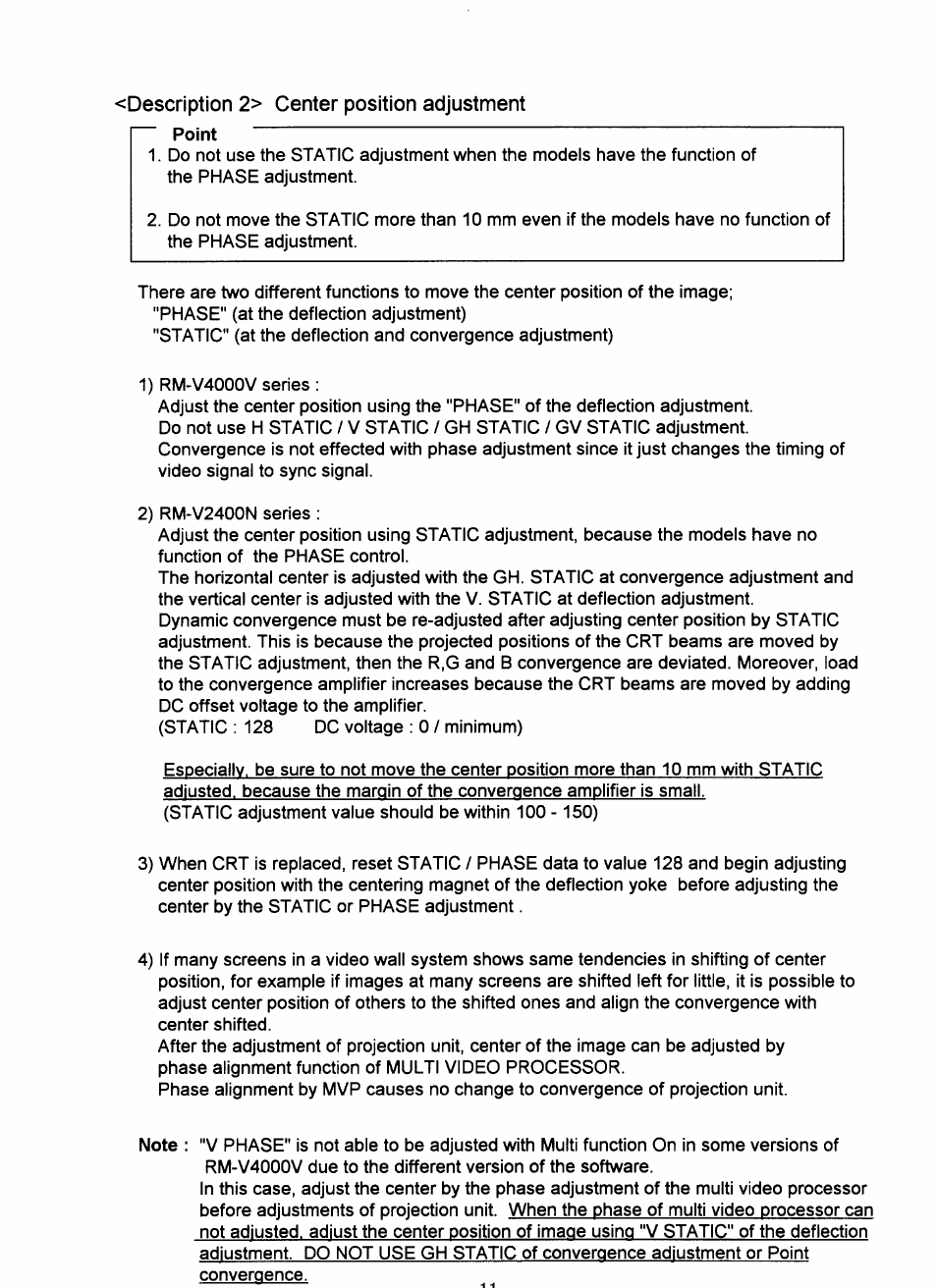 Pioneer RM V2550BU User Manual | Page 9 / 201