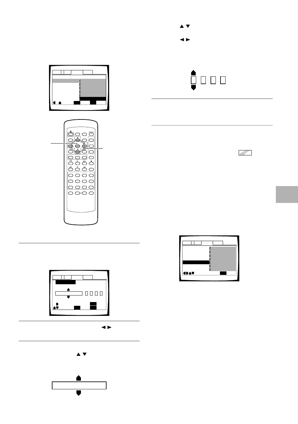 Ja: japanese list of languages, Ajuste de las opciones de idiomas, Cuando se seleccione “other | Pioneer DV-525 User Manual | Page 31 / 60