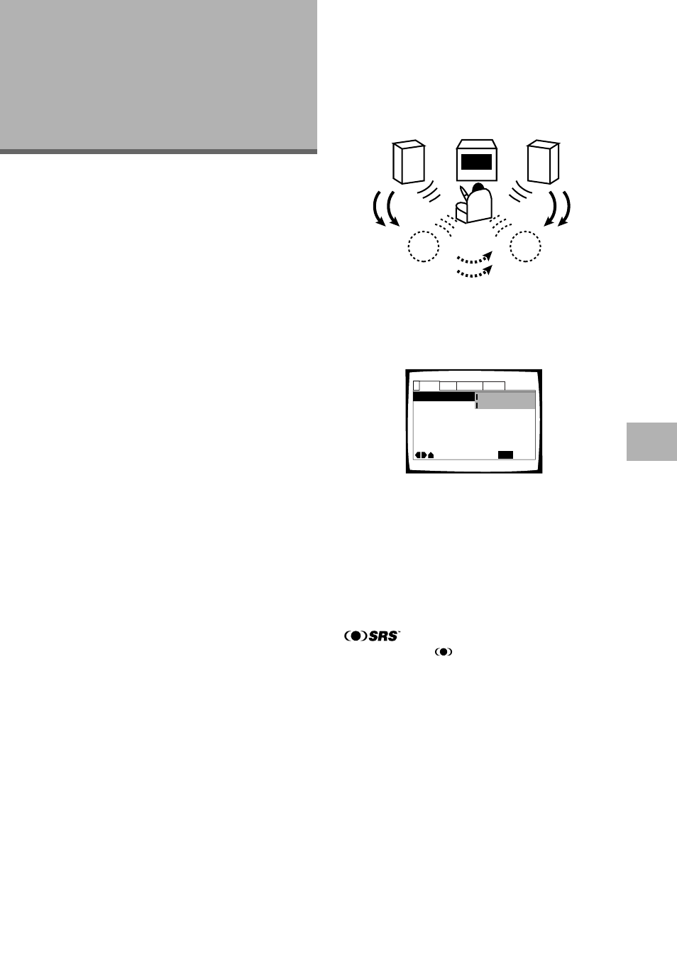 Funciones avanzadas, Para disfrutar de sonido tridimensional tipo, Cine procedente de altavoces estéreo | Pioneer DV-525 User Manual | Page 33 / 60