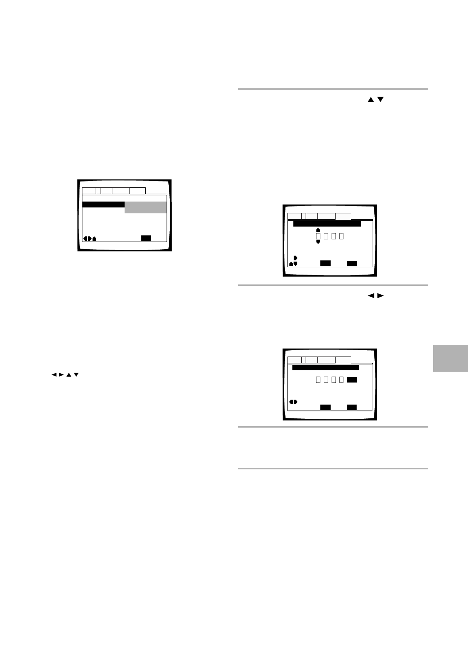 Ajuste del nivel de bloqueo de los padres, Introducción de la contraseña, Pulse enter para establecer la nueva contraseña | Funciones a v anzadas | Pioneer DV-525 User Manual | Page 43 / 60