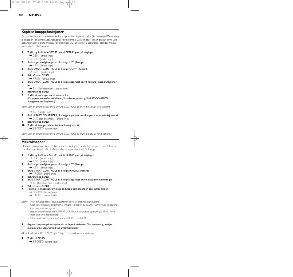 Philips Universal-Fernbedienung User Manual | Page 117 / 146