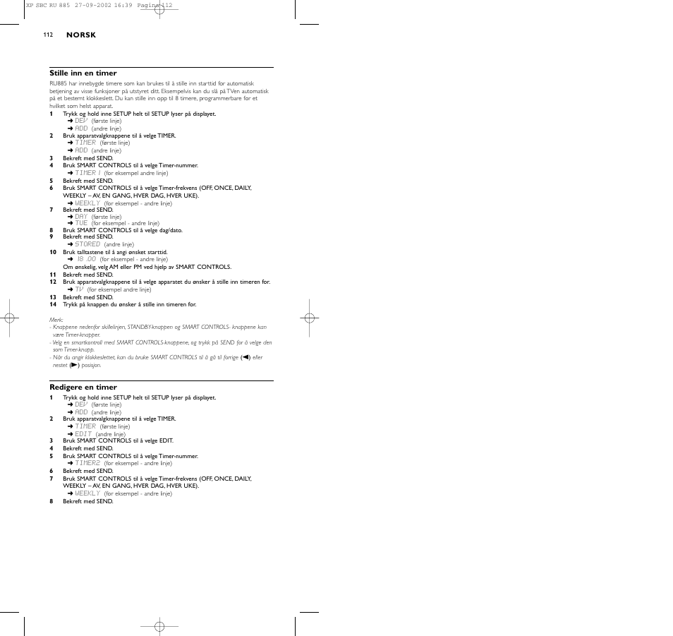 Philips Universal-Fernbedienung User Manual | Page 121 / 146