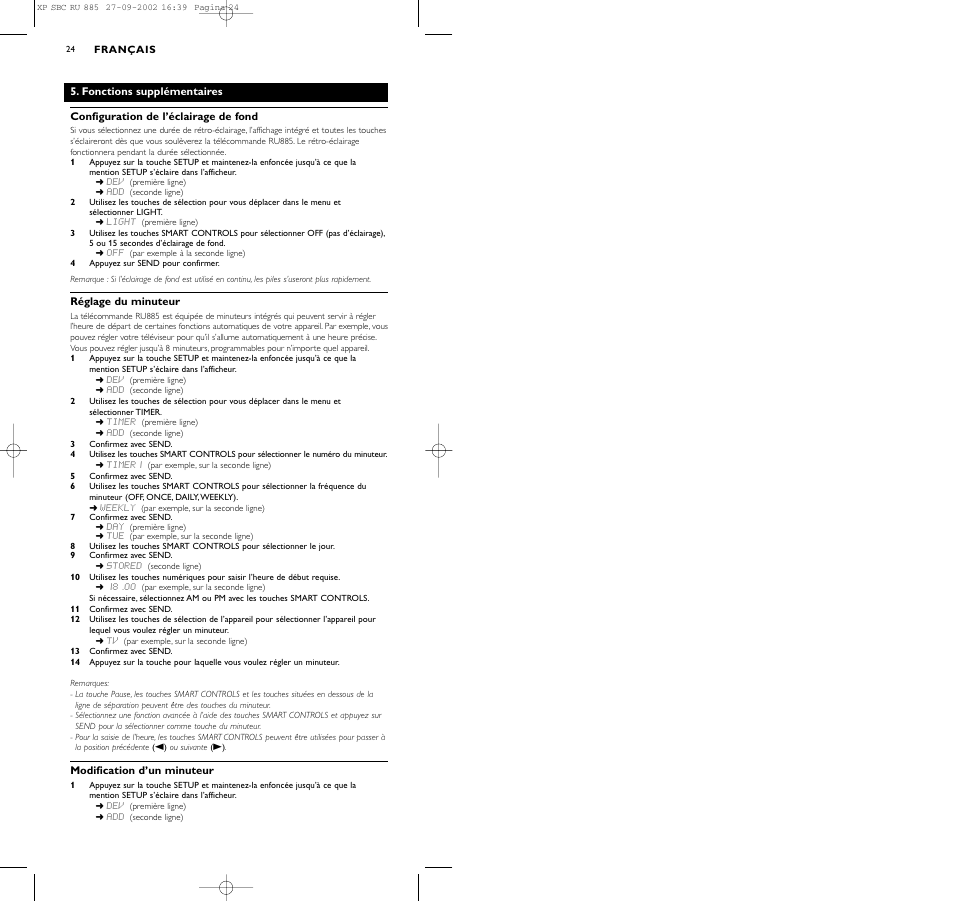 Philips Universal-Fernbedienung User Manual | Page 24 / 146