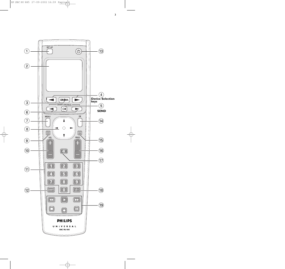 Philips Universal-Fernbedienung User Manual | Page 3 / 146