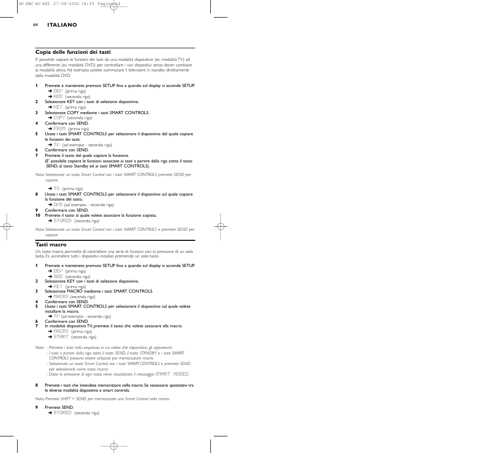 Philips Universal-Fernbedienung User Manual | Page 64 / 146