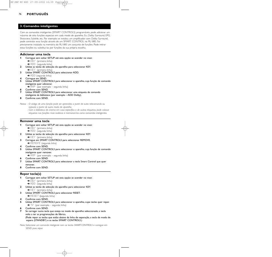 Philips Universal-Fernbedienung User Manual | Page 85 / 146