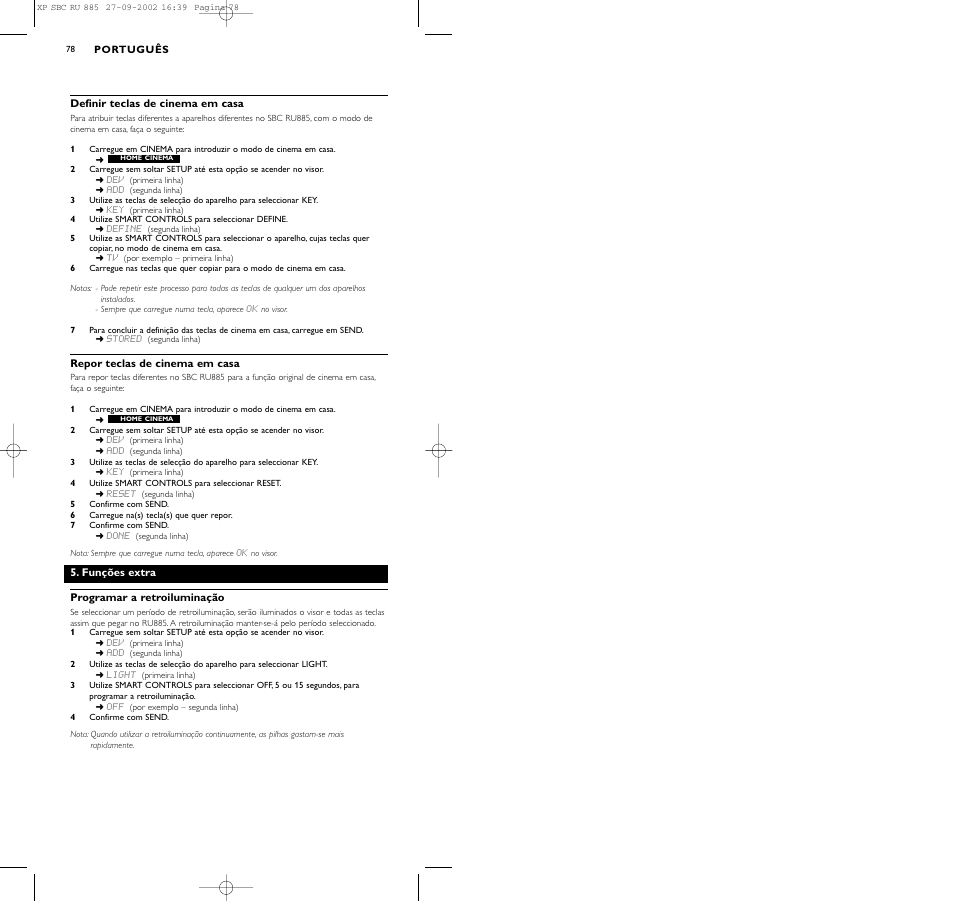 Philips Universal-Fernbedienung User Manual | Page 87 / 146