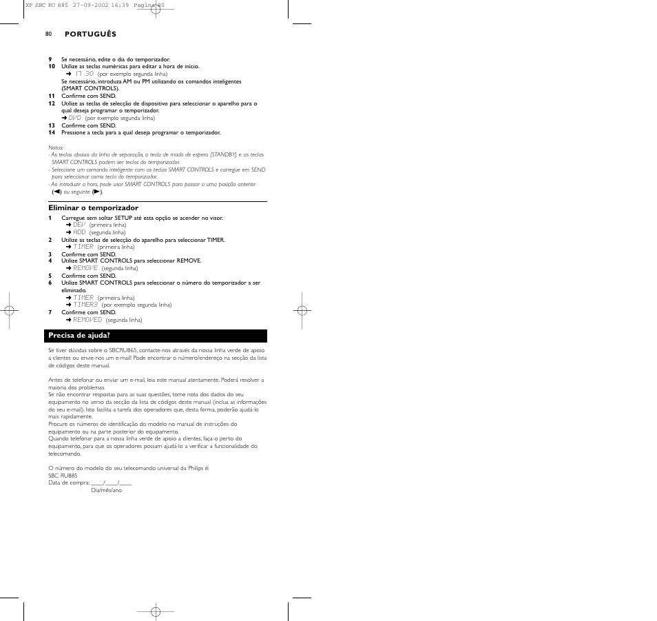 Philips Universal-Fernbedienung User Manual | Page 89 / 146