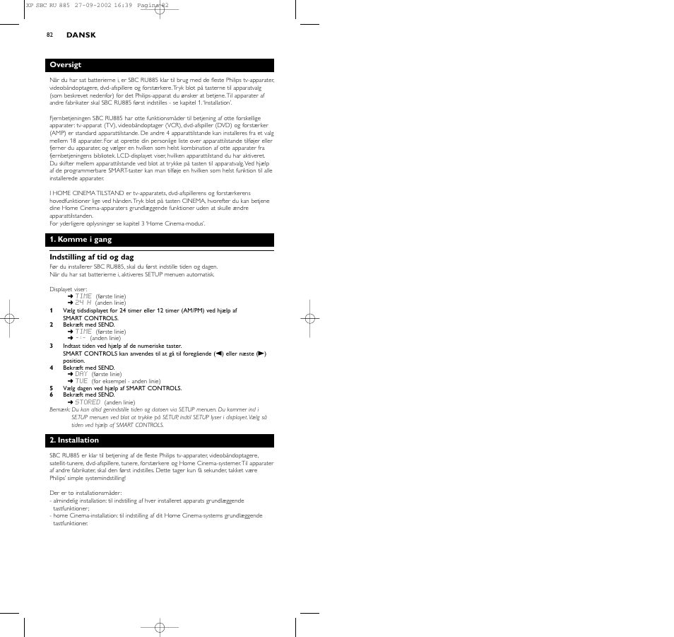 Philips Universal-Fernbedienung User Manual | Page 91 / 146