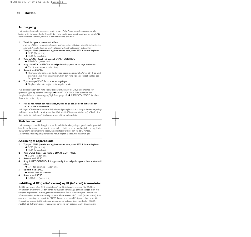 Philips Universal-Fernbedienung User Manual | Page 93 / 146