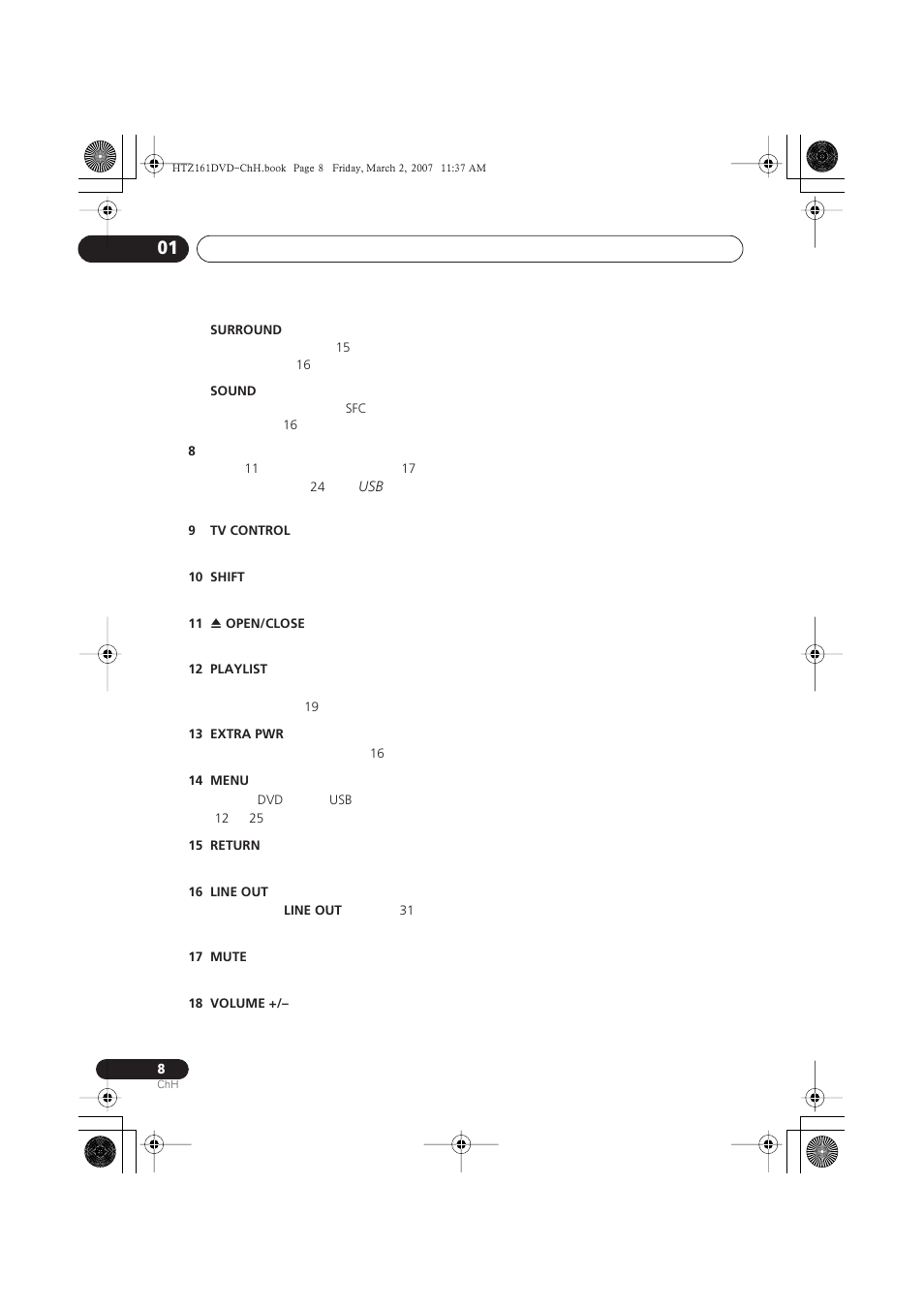 Pioneer XV-DV262 User Manual | Page 54 / 93