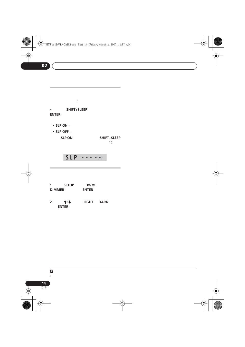 S l p | Pioneer XV-DV262 User Manual | Page 60 / 93