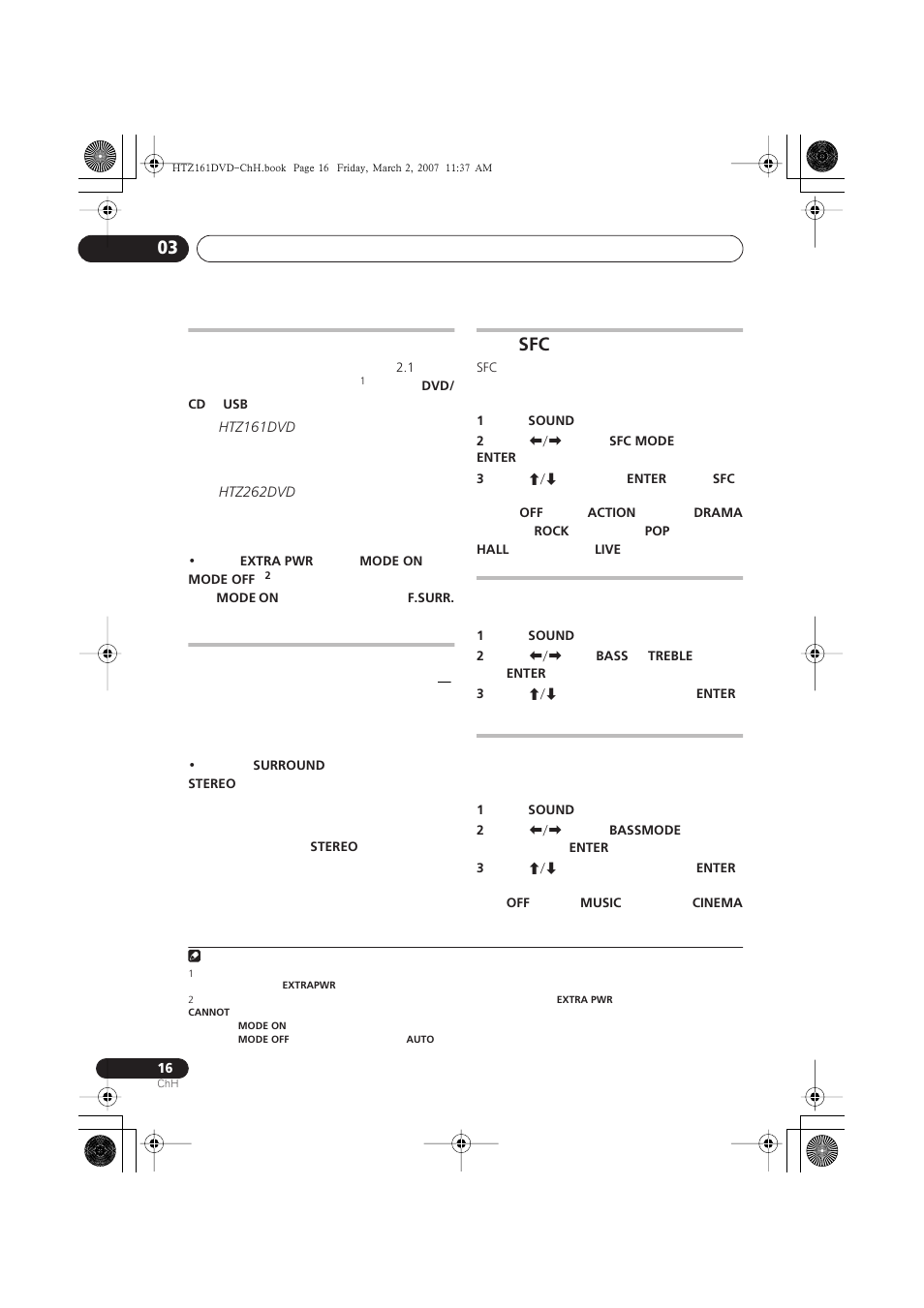 Pioneer XV-DV262 User Manual | Page 62 / 93