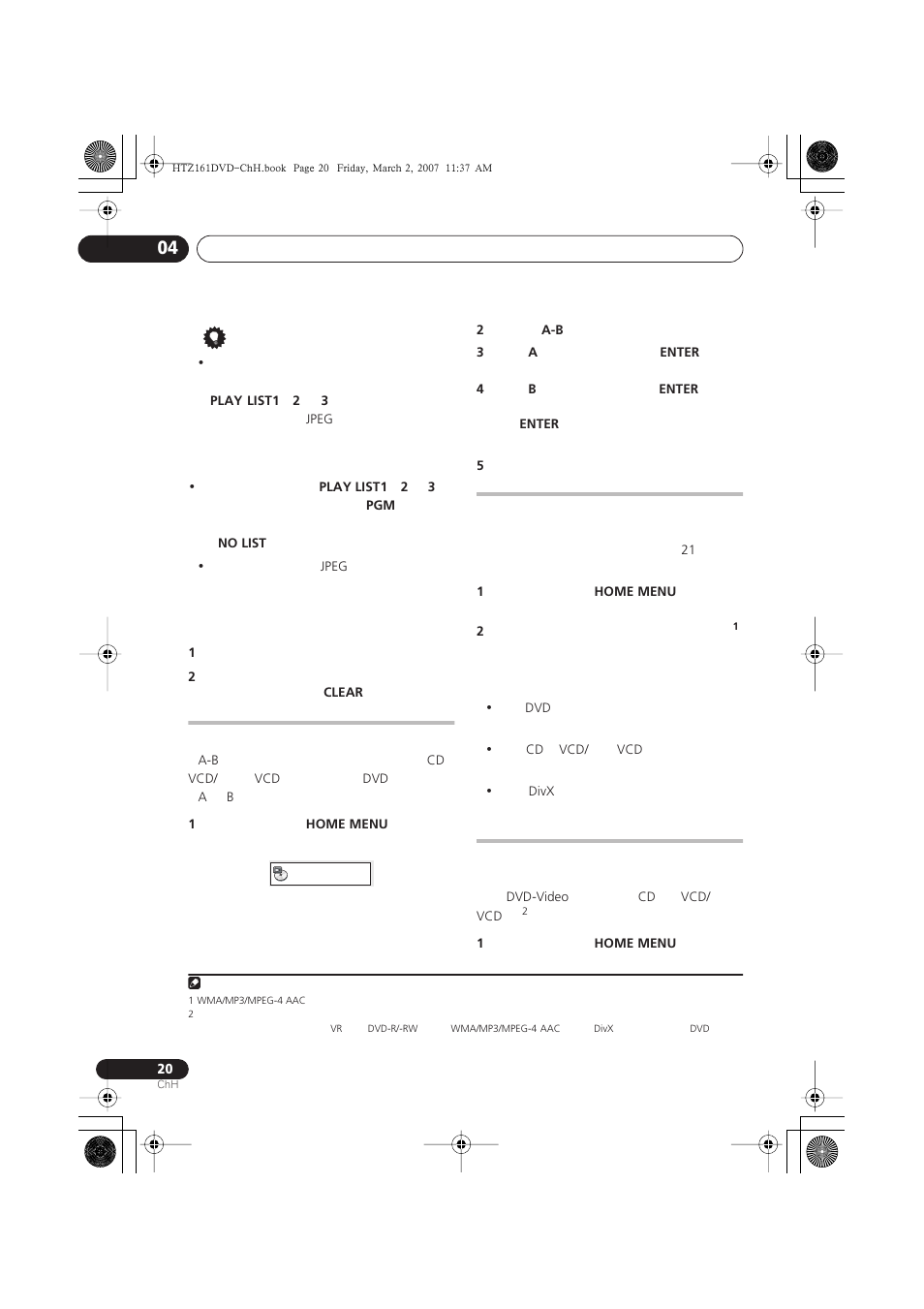 Pioneer XV-DV262 User Manual | Page 66 / 93