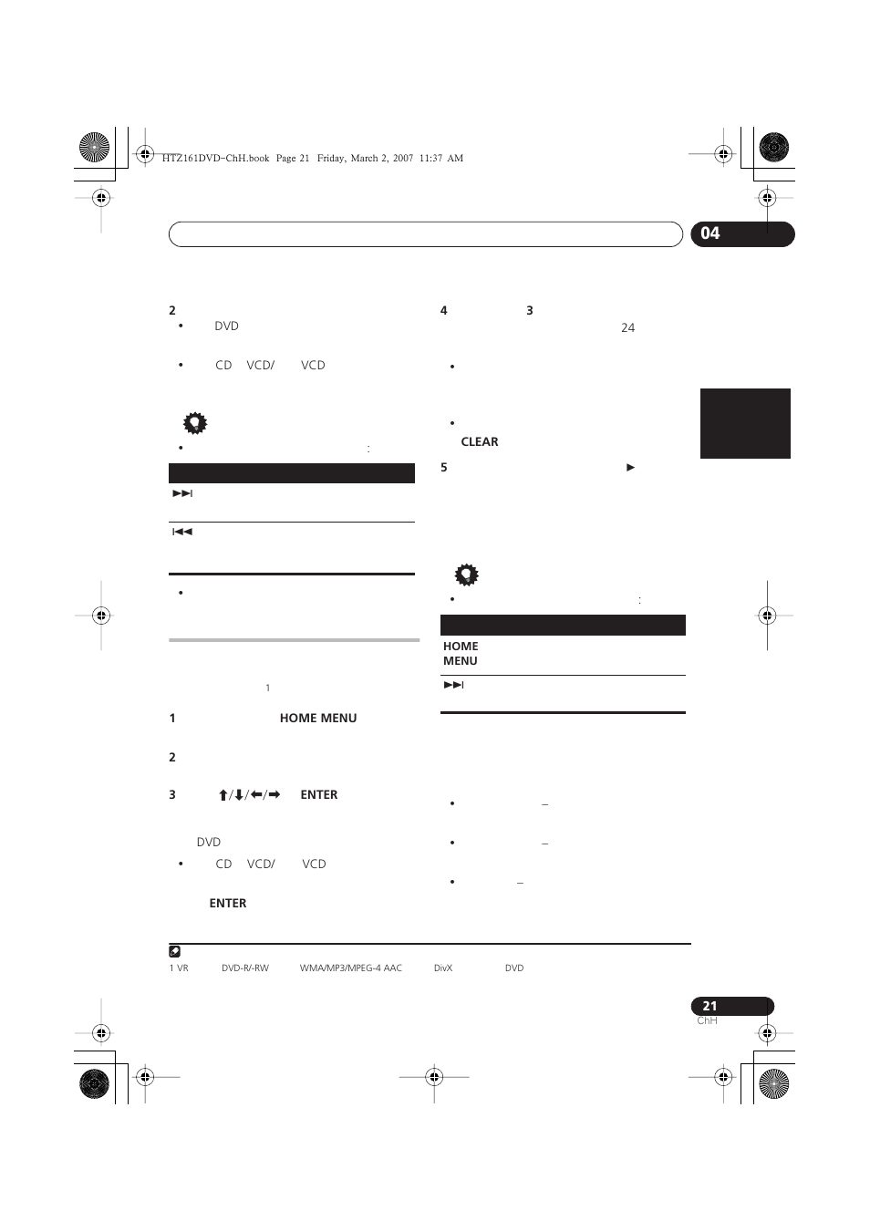 Pioneer XV-DV262 User Manual | Page 67 / 93