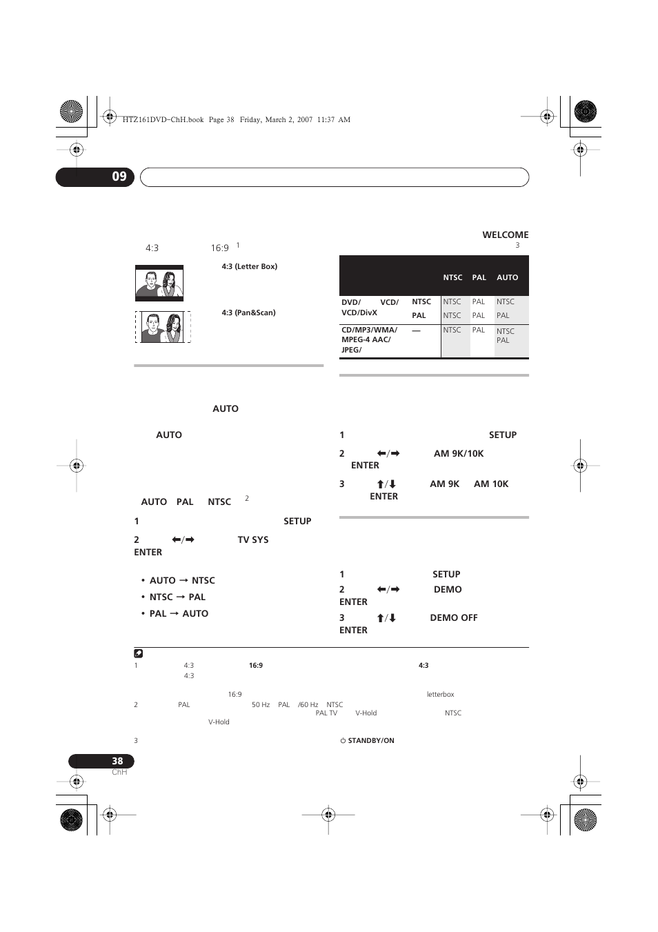 Pioneer XV-DV262 User Manual | Page 84 / 93