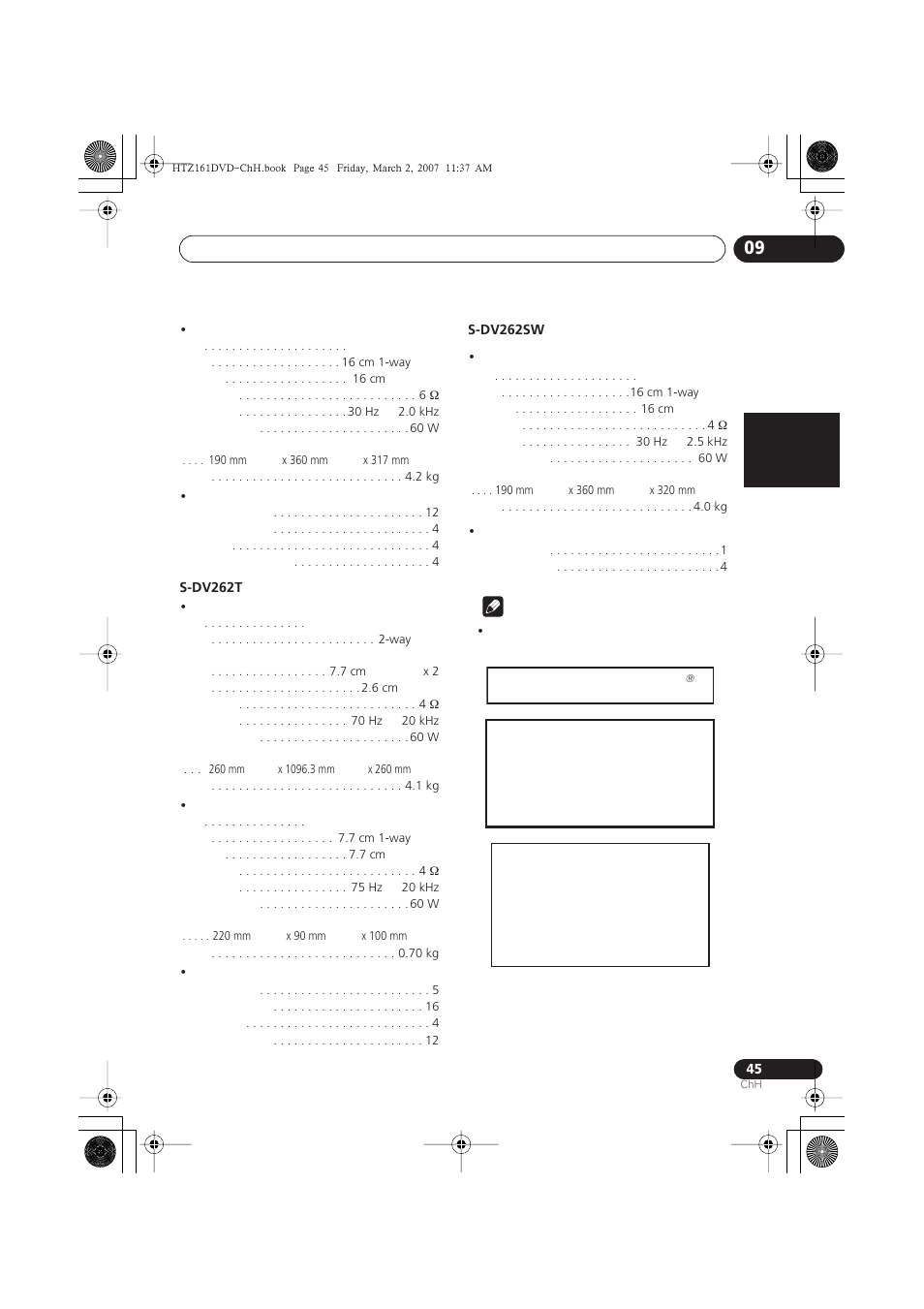 English français nederlands italiano español | Pioneer XV-DV262 User Manual | Page 91 / 93