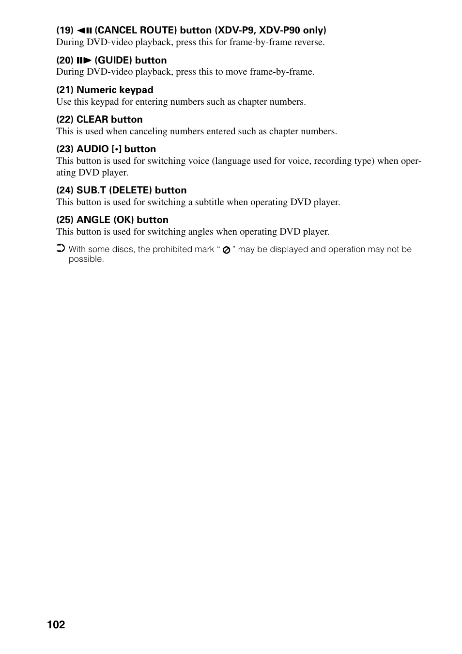 Pioneer DVD Navigation Unit AVIC-80DVD User Manual | Page 104 / 192