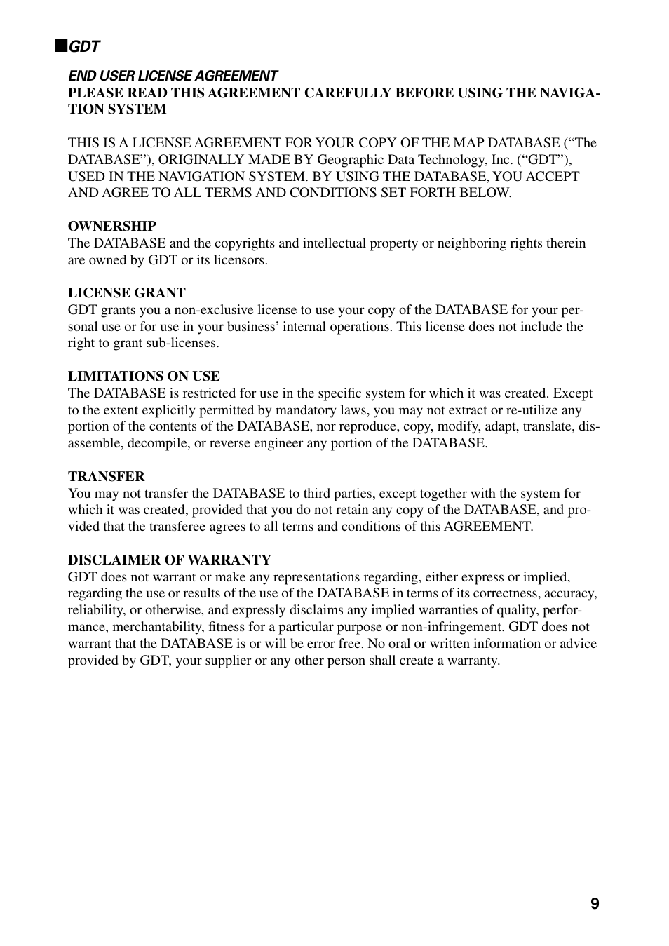 Pioneer DVD Navigation Unit AVIC-80DVD User Manual | Page 11 / 192
