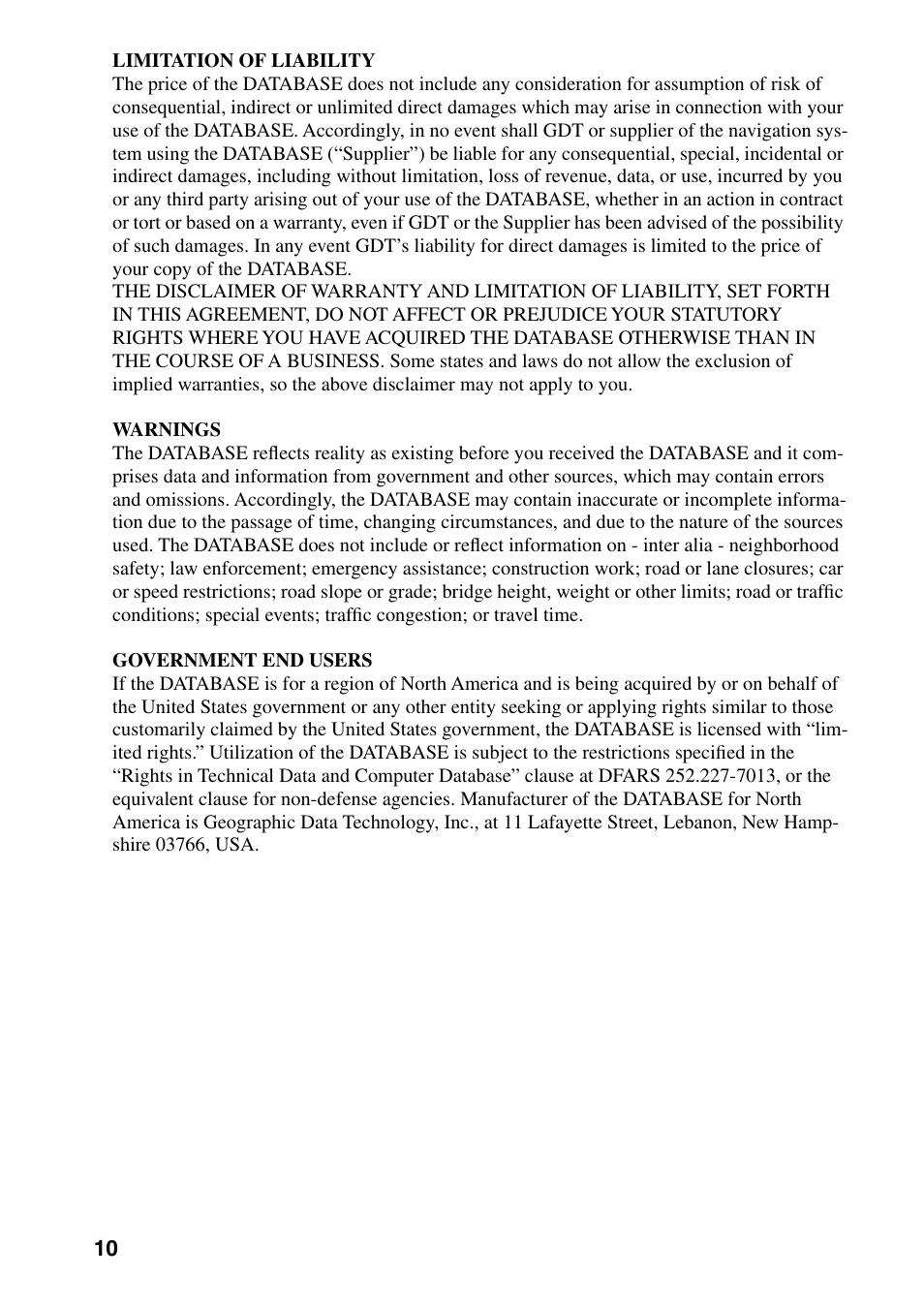 Pioneer DVD Navigation Unit AVIC-80DVD User Manual | Page 12 / 192