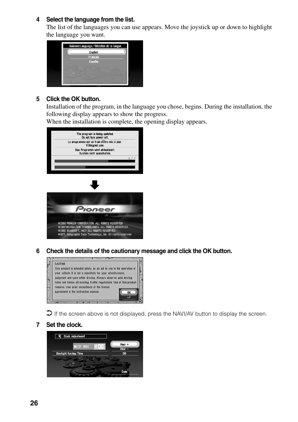 Pioneer DVD Navigation Unit AVIC-80DVD User Manual | Page 28 / 192