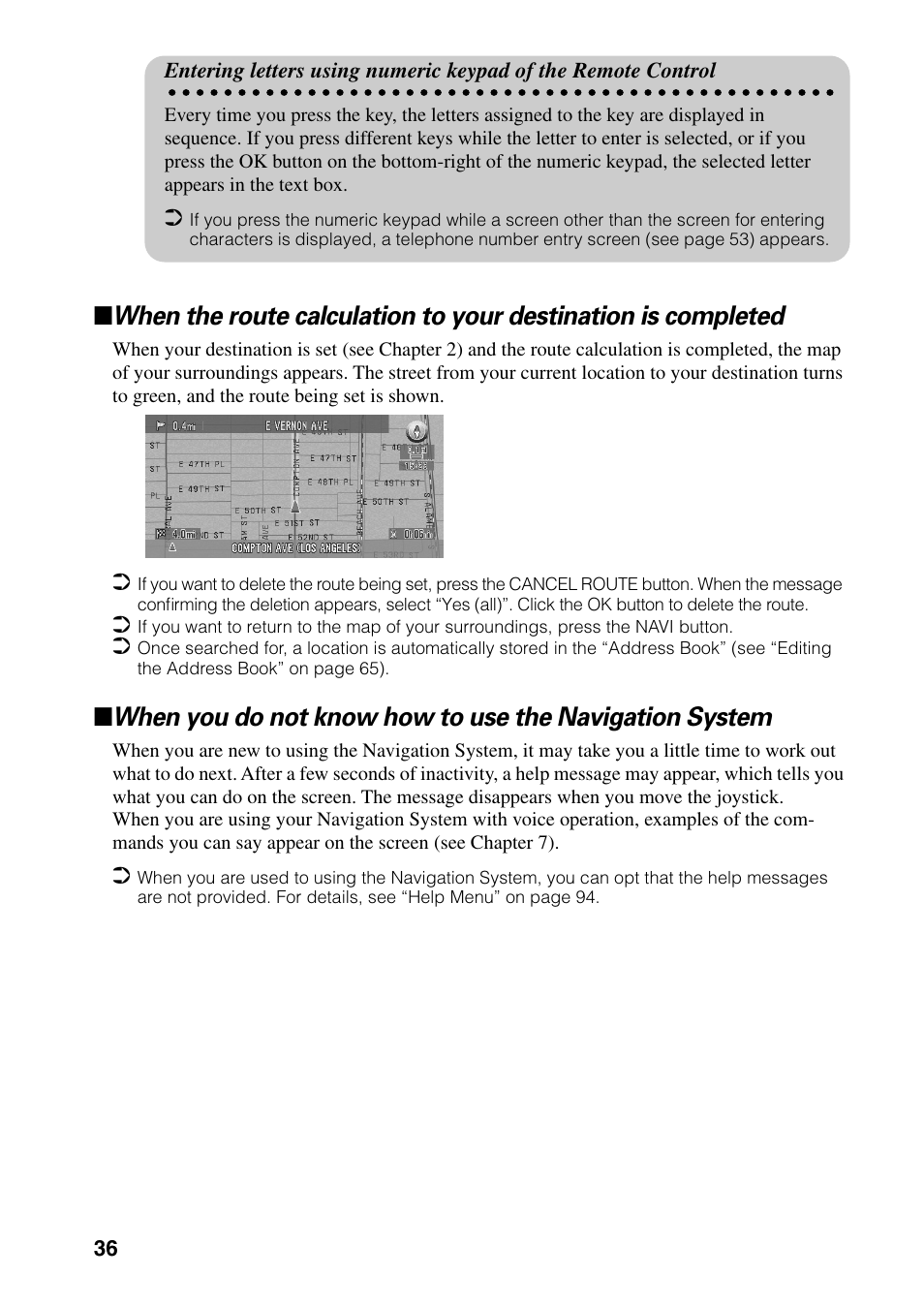 Pioneer DVD Navigation Unit AVIC-80DVD User Manual | Page 38 / 192