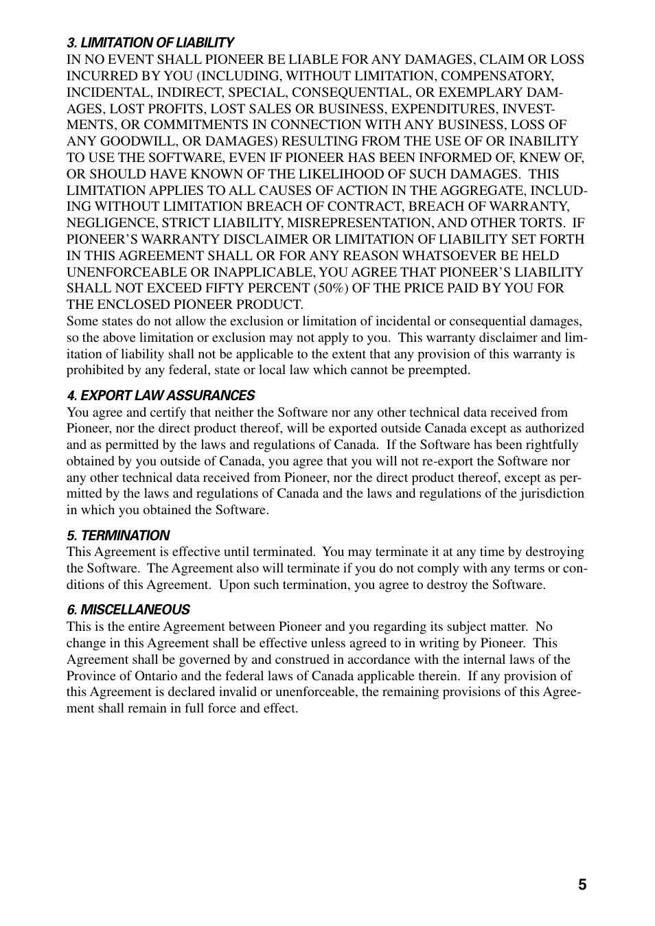 Pioneer DVD Navigation Unit AVIC-80DVD User Manual | Page 7 / 192