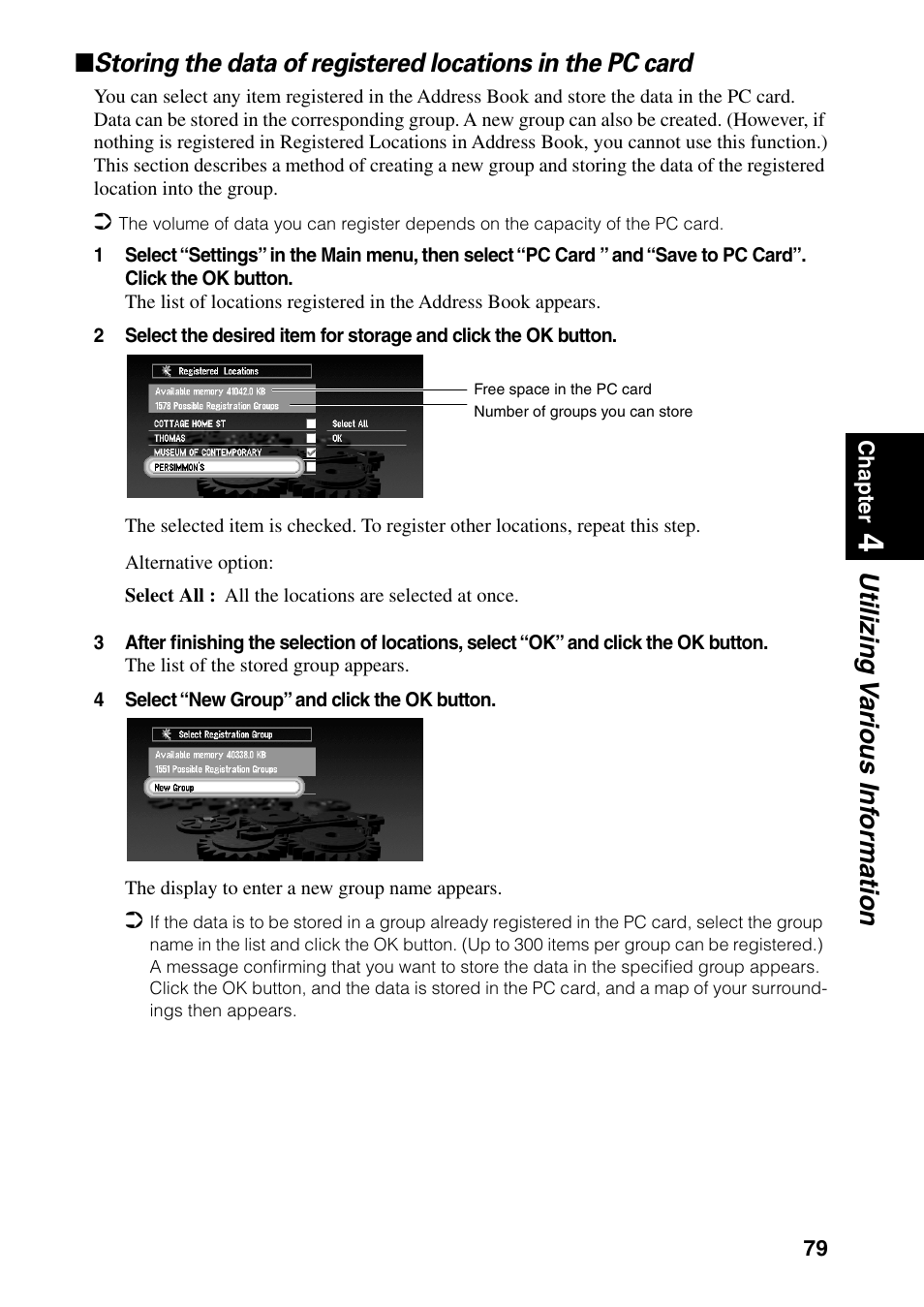 Pioneer DVD Navigation Unit AVIC-80DVD User Manual | Page 81 / 192
