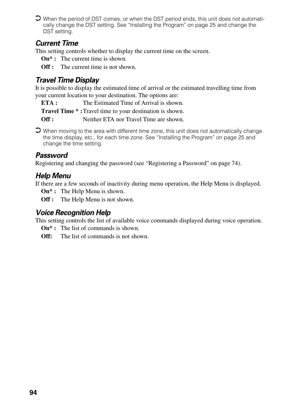 Pioneer DVD Navigation Unit AVIC-80DVD User Manual | Page 96 / 192
