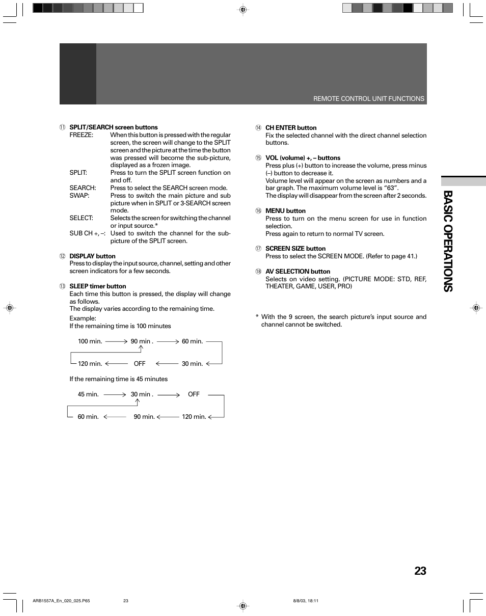 23 basic opera tions | Pioneer PRO-730HDI User Manual | Page 23 / 100