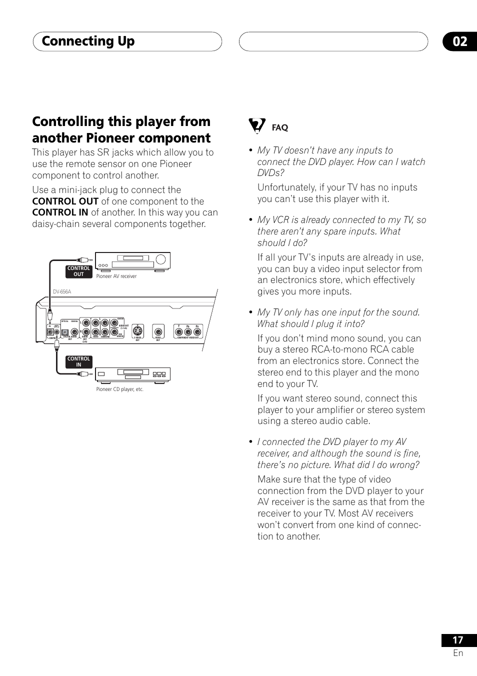 Connecting up 02 | Pioneer DV-655A User Manual | Page 17 / 80
