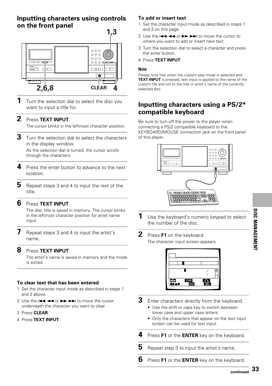 Pioneer DV-F07 User Manual | Page 33 / 80