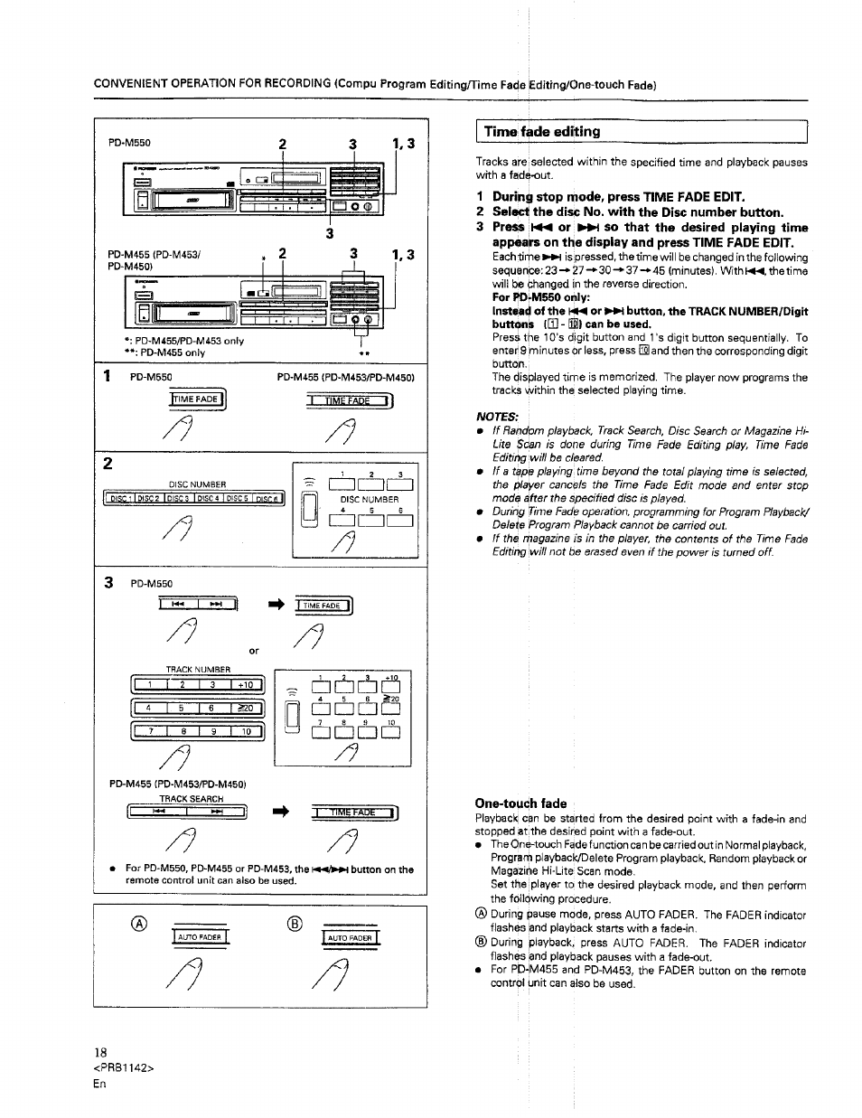 Pioneer PD-M550 User Manual | Page 18 / 20