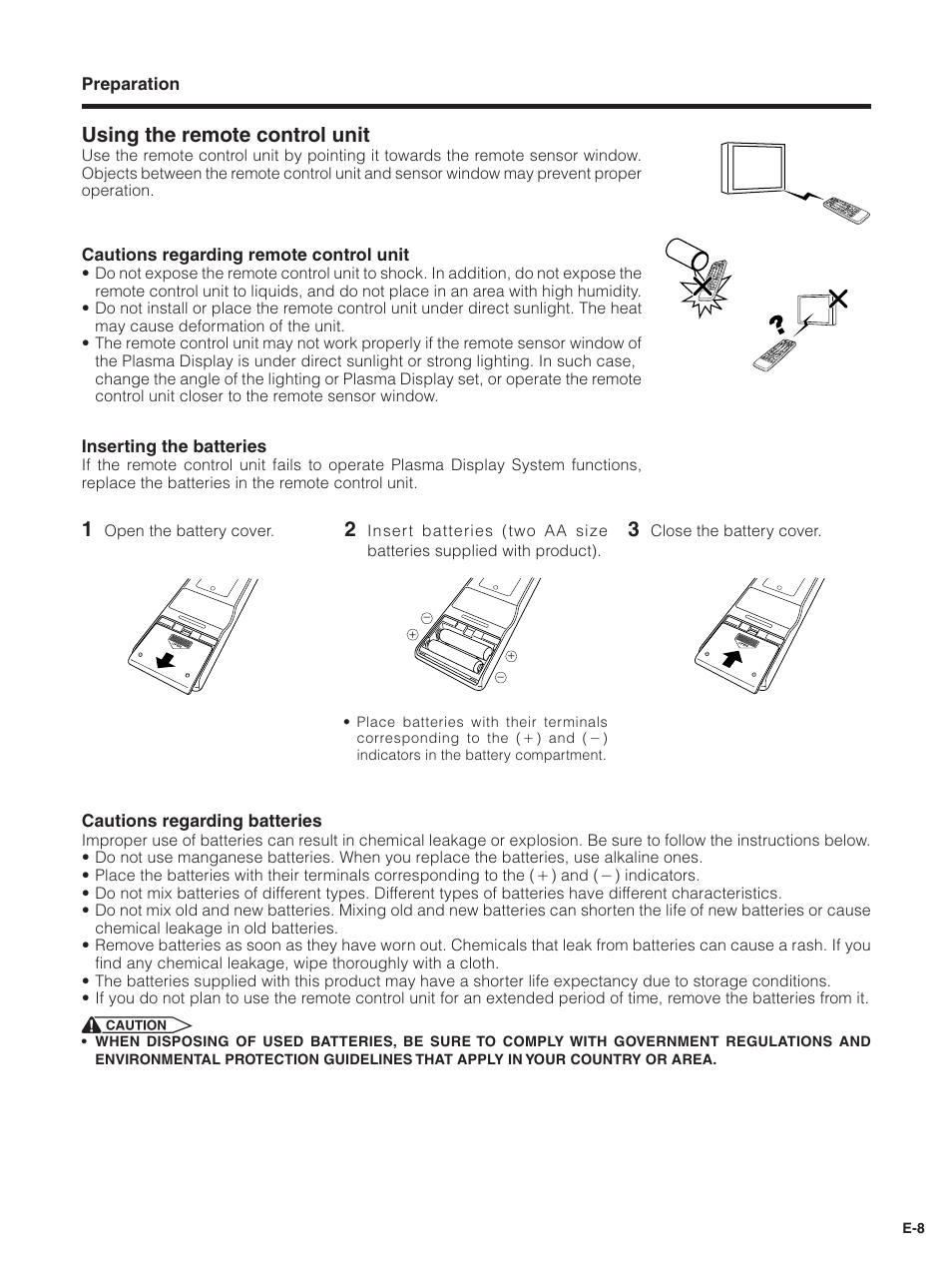 Using the remote control unit | Pioneer PDP-5030HD User Manual | Page 11 / 71