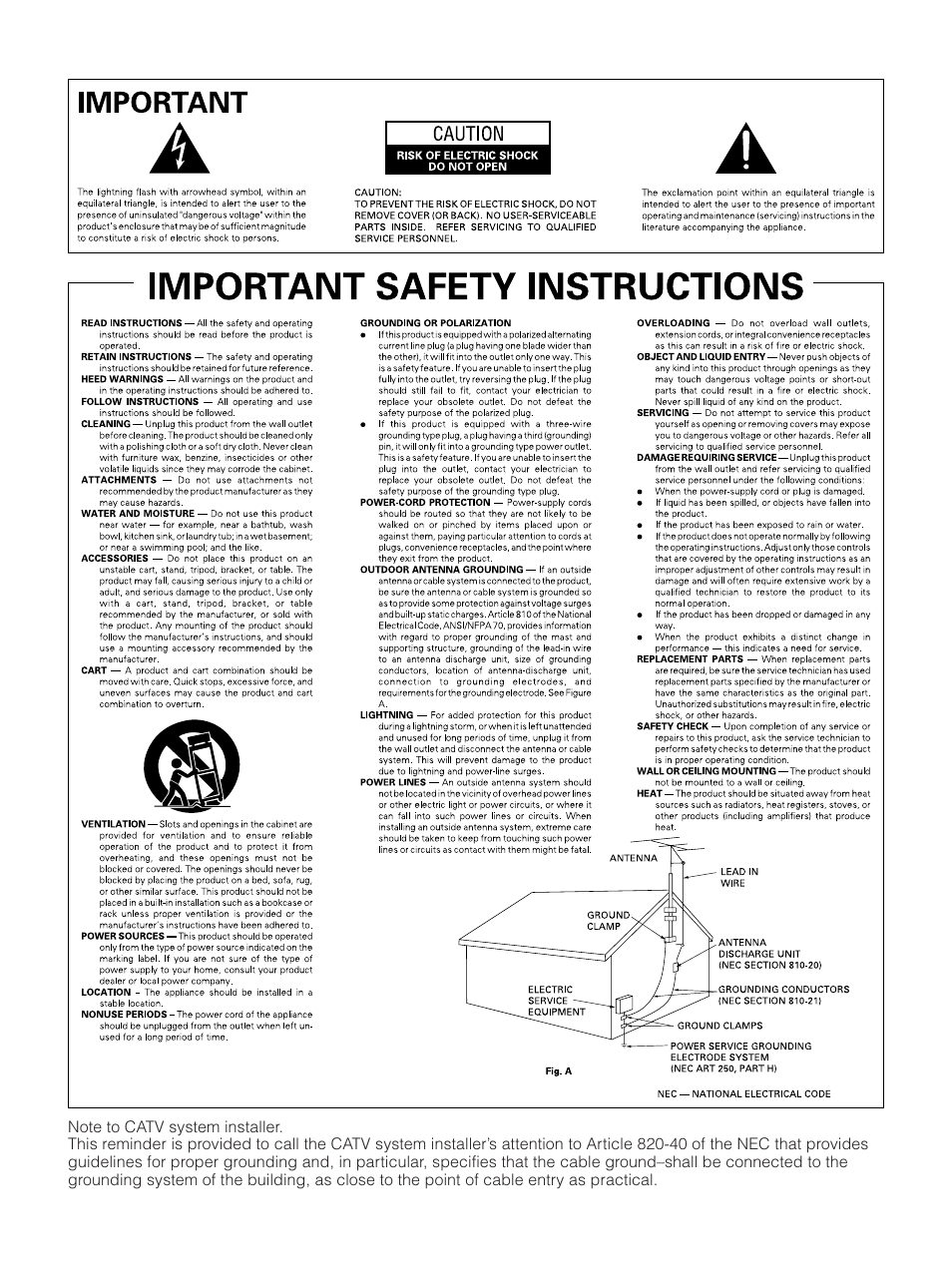 Pioneer PDP-5030HD User Manual | Page 2 / 71